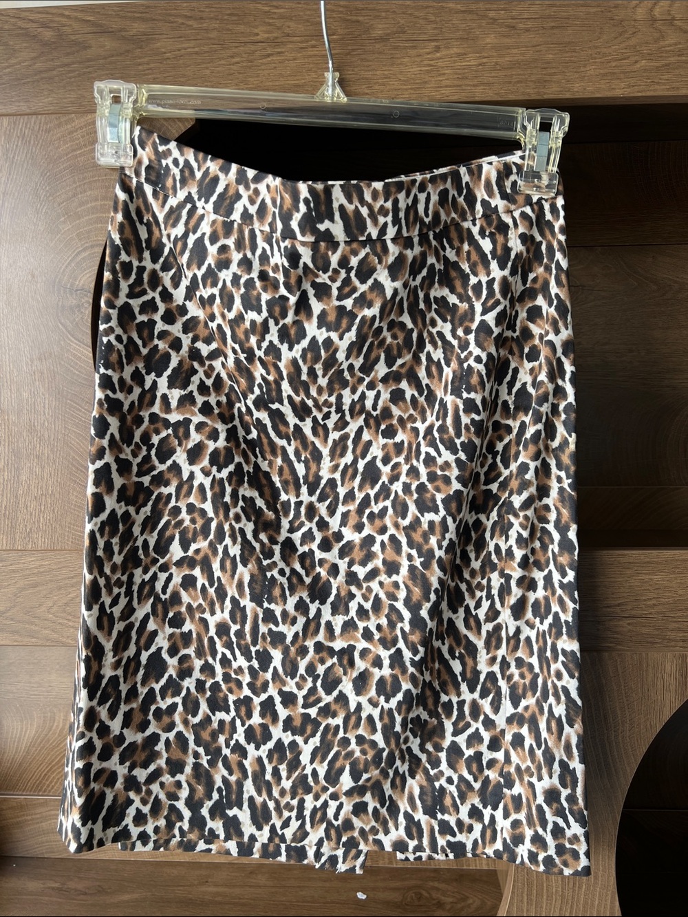 J.Crew Cheetah Print Pencil Skirt - Brown/Black